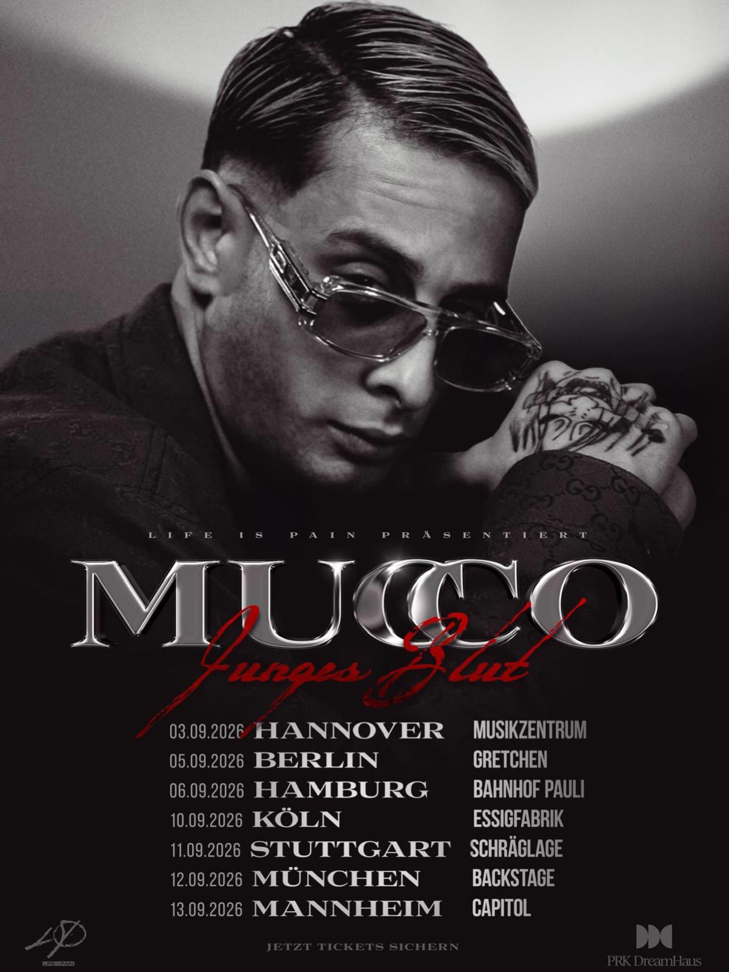 Mucco Tour Poster 2026